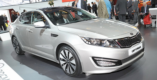 Гибридная Kia Optima нацелилась на Книгу рекордов Гиннеса