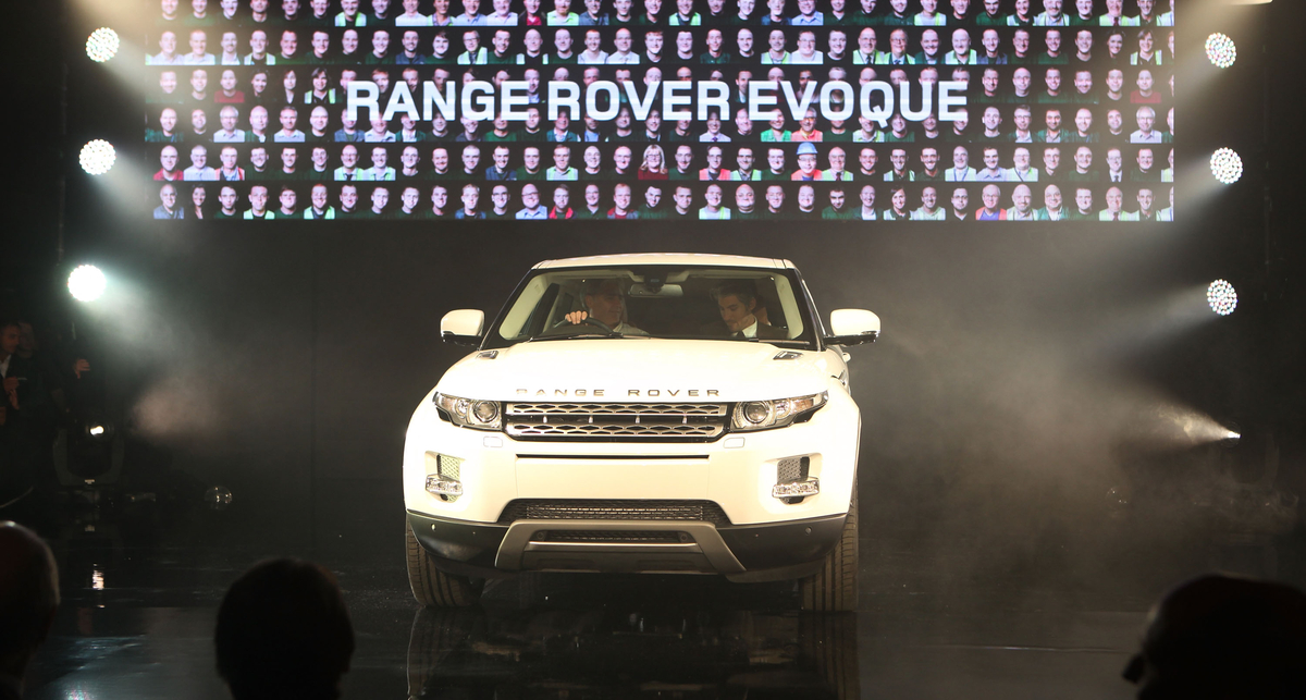 Первый Range Rover Evoque достался внучке королевы