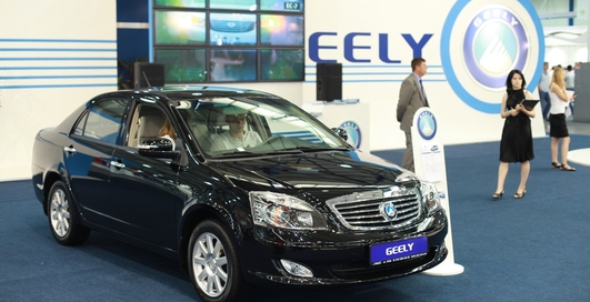 Geely SL официально продается в Украине