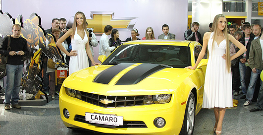 Американцы "отлично" разбили Chevrolet Camaro