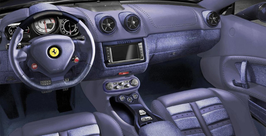 Ferrari обтянет салон суперкаров джинсовой тканью (фото)