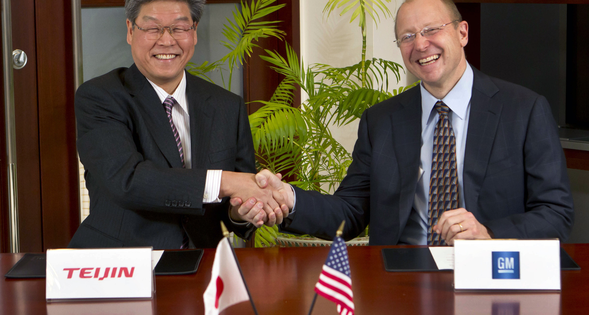 General Motors создаст дешевый карбон вместе с японцами