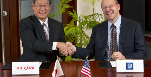 General Motors создаст дешевый карбон вместе с японцами