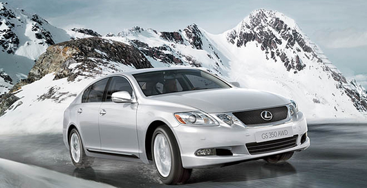 Lexus GS350 с полным приводом