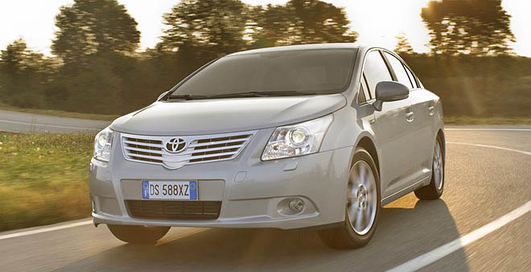 Toyota Avensis и Toyota Auris по специальным ценам