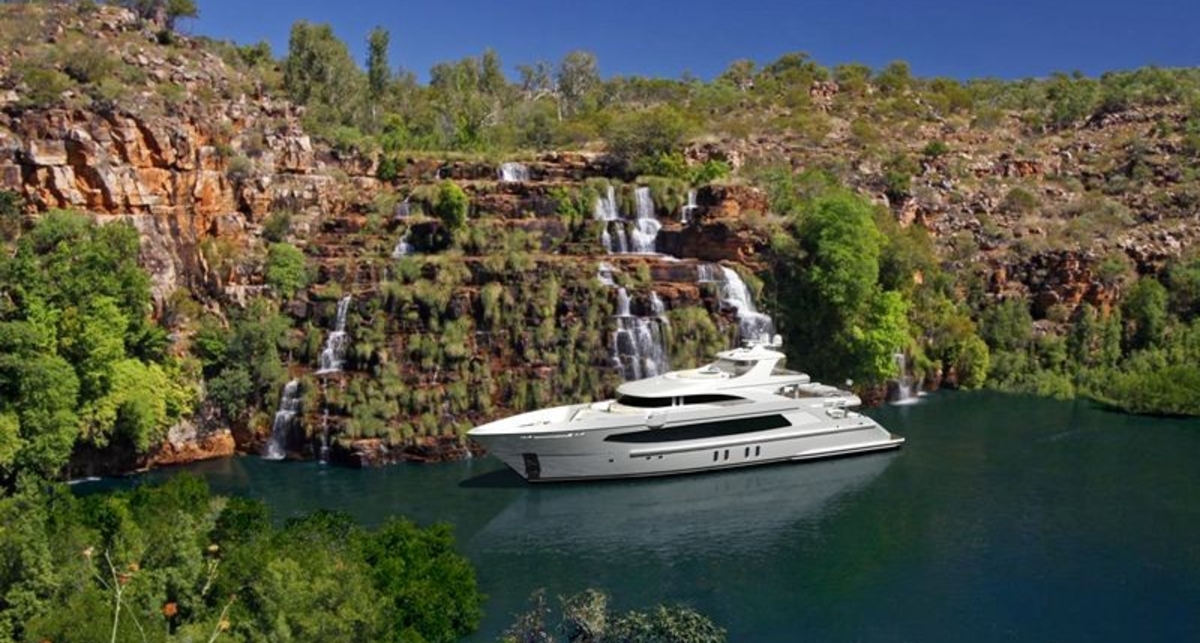 Быстроходная мегаяхта покоряет  Австралию