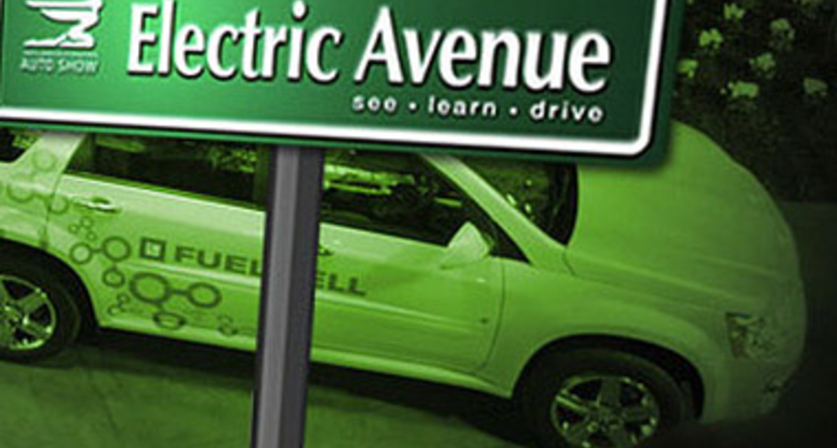 На Детройтском автосалоне-2010 будет специальная зона для электрокаров