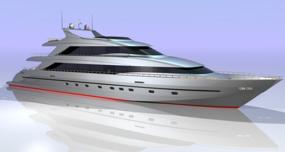 Построена  новая суперяхта