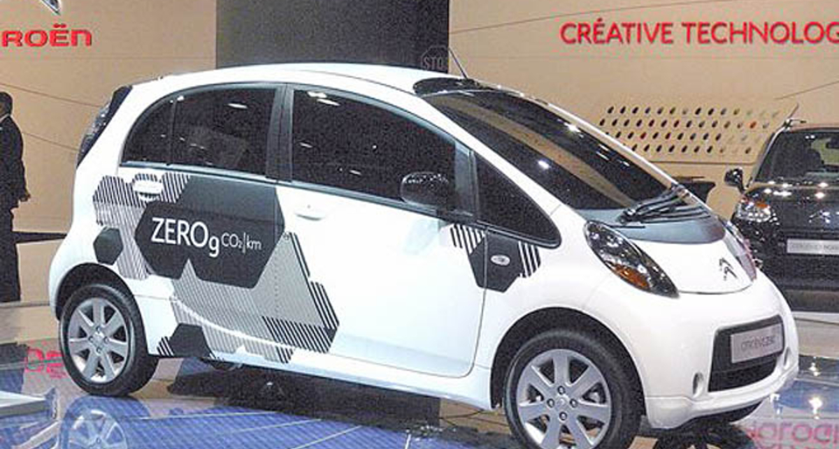 В Бельгии показали электрокар Citroen