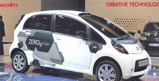 В Бельгии показали электрокар Citroen