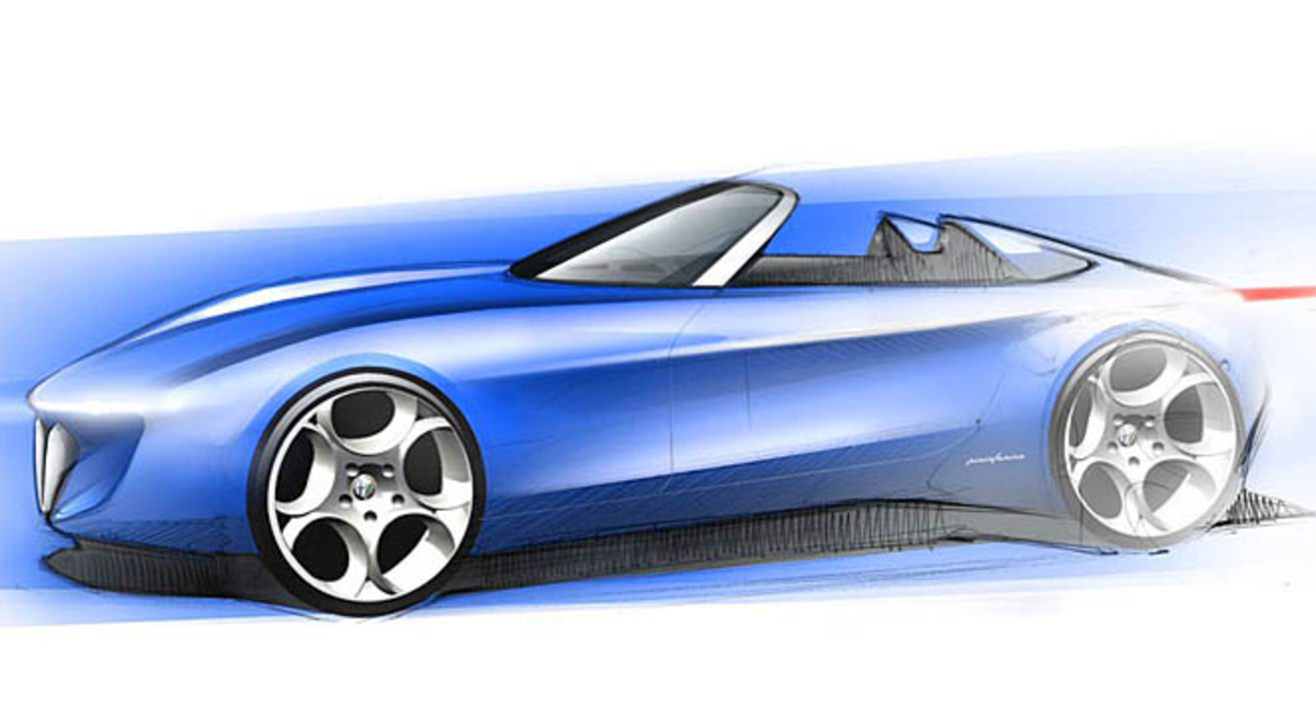 Pininfarina сделает кабриолет для Alfa Romeo