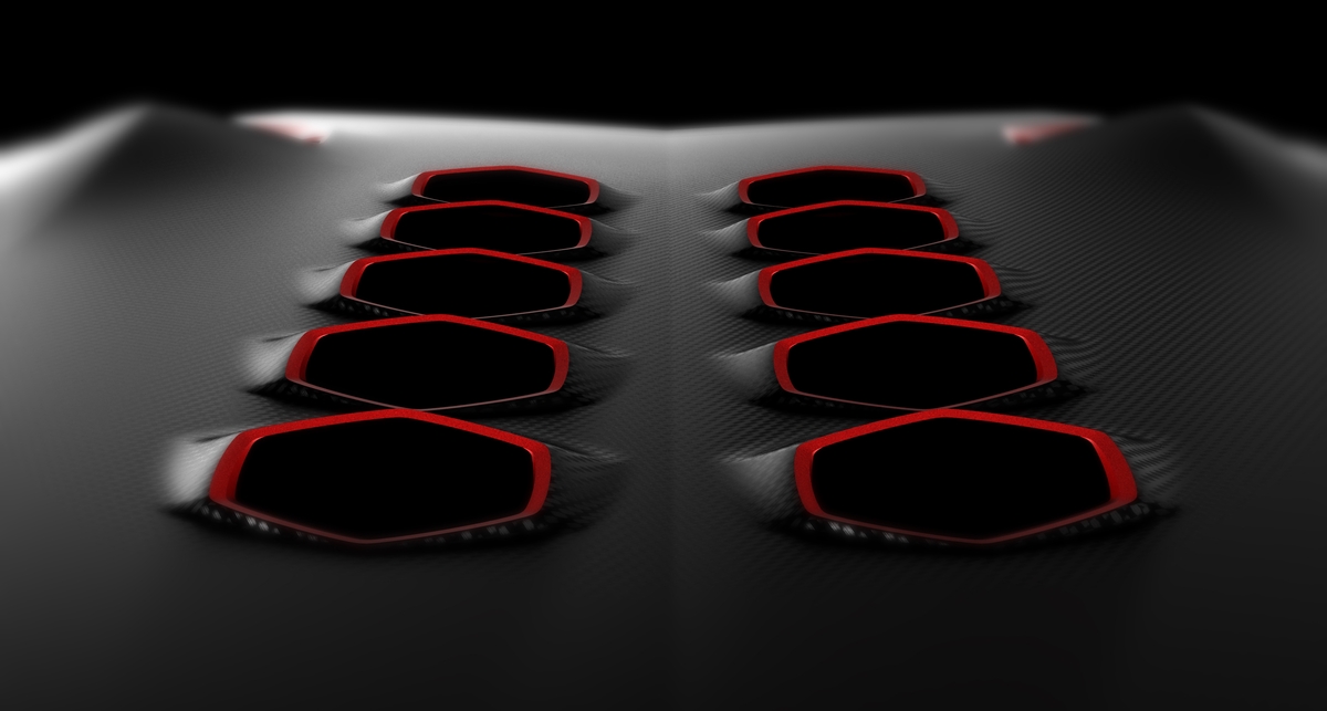 Lamborghini показала очередной кусочек нового суперкара