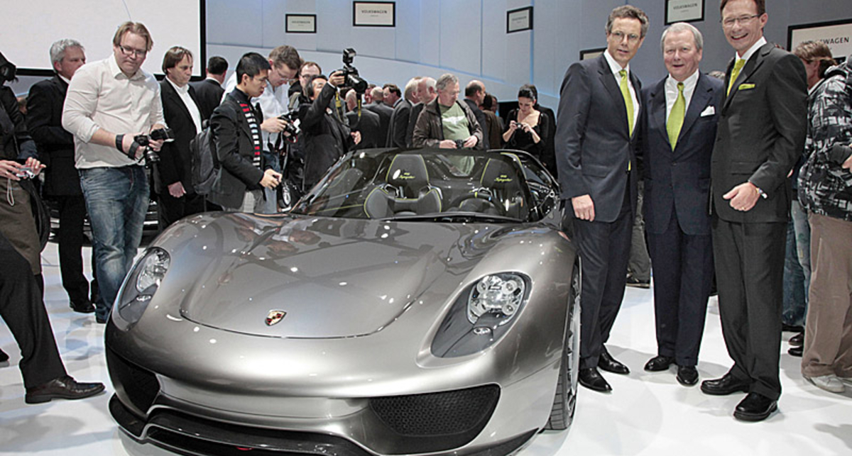 Porsche готовит собственный гиперкар