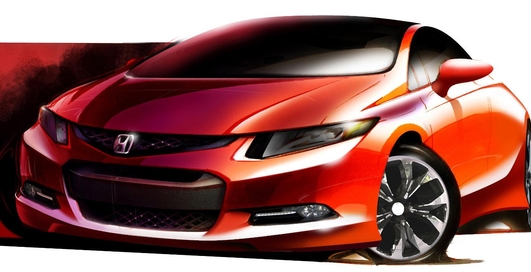 Новую Honda Civic покажут через месяц