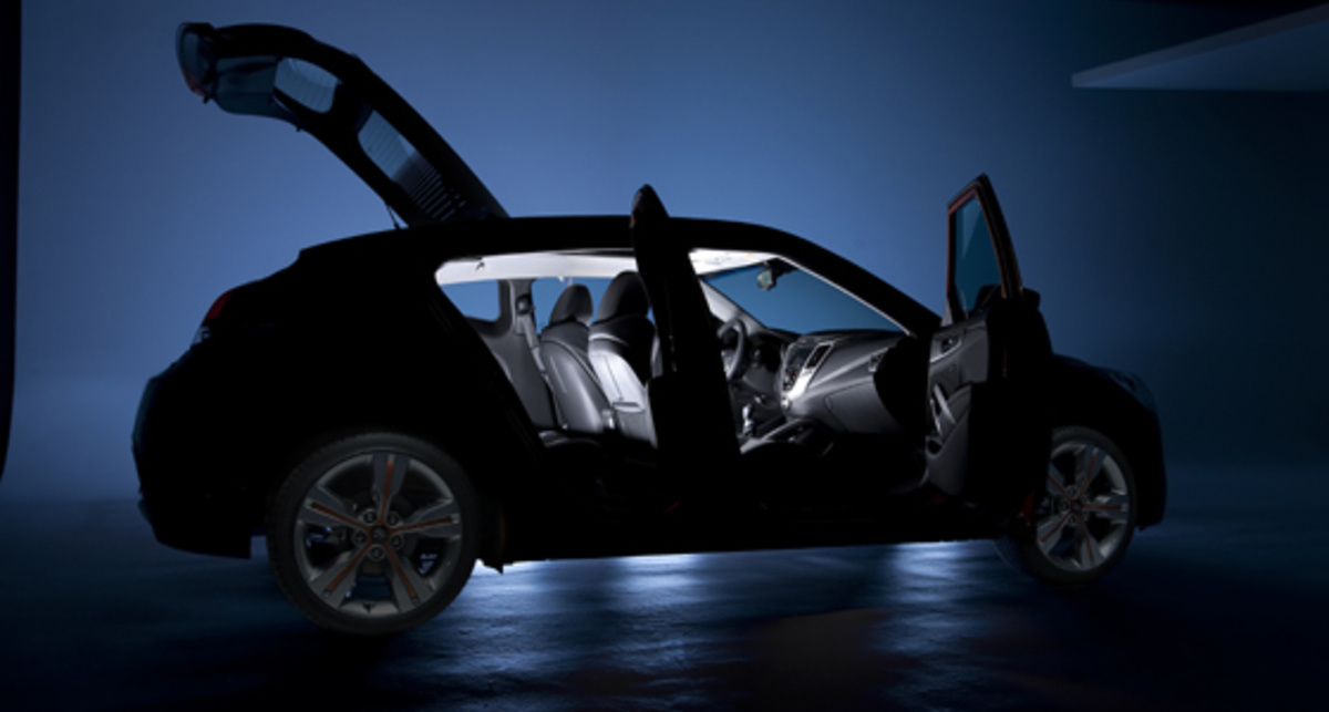 Hyundai покажет свое купе на автошоу в Детройте