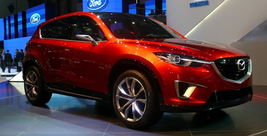 Потенциального "убийцу" Nissan Qashqai Mazda назовет CX-5