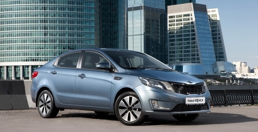 Бюджетный седан Kia Rio дебютирует на "Столичном автошоу"