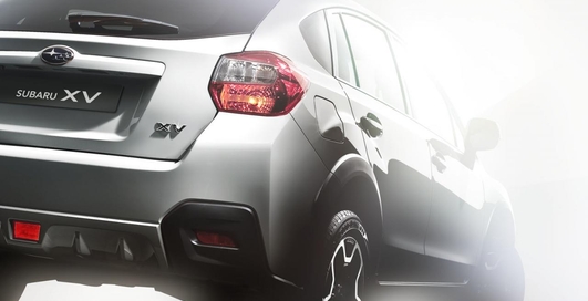 Subaru впервые показала "задок" нового кроссовера (фото)