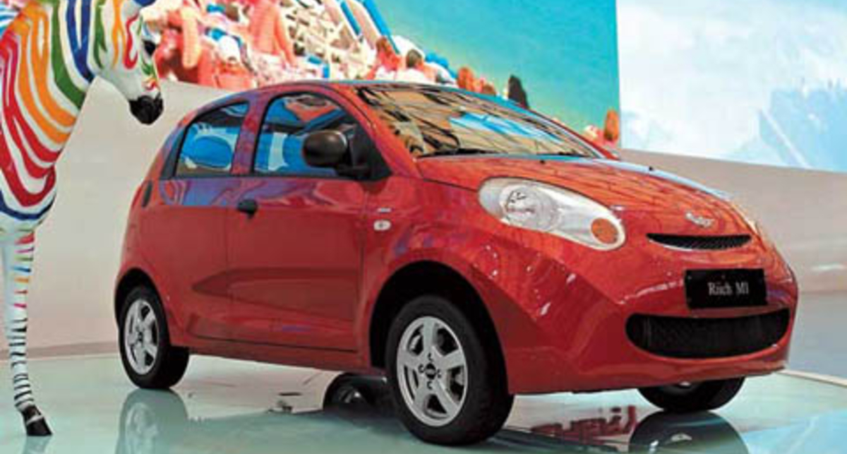 Chery покажет на Столичном автошоу свой первый электромобиль