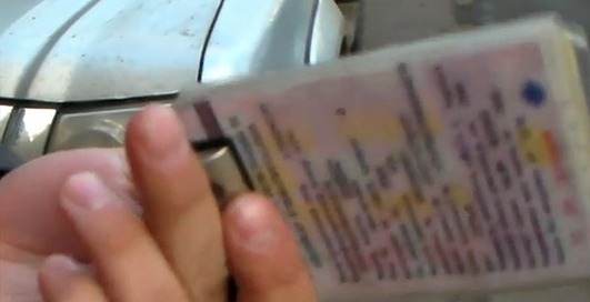 Для водителей изобрели "Железный аргумент" от ГАИ (видео)