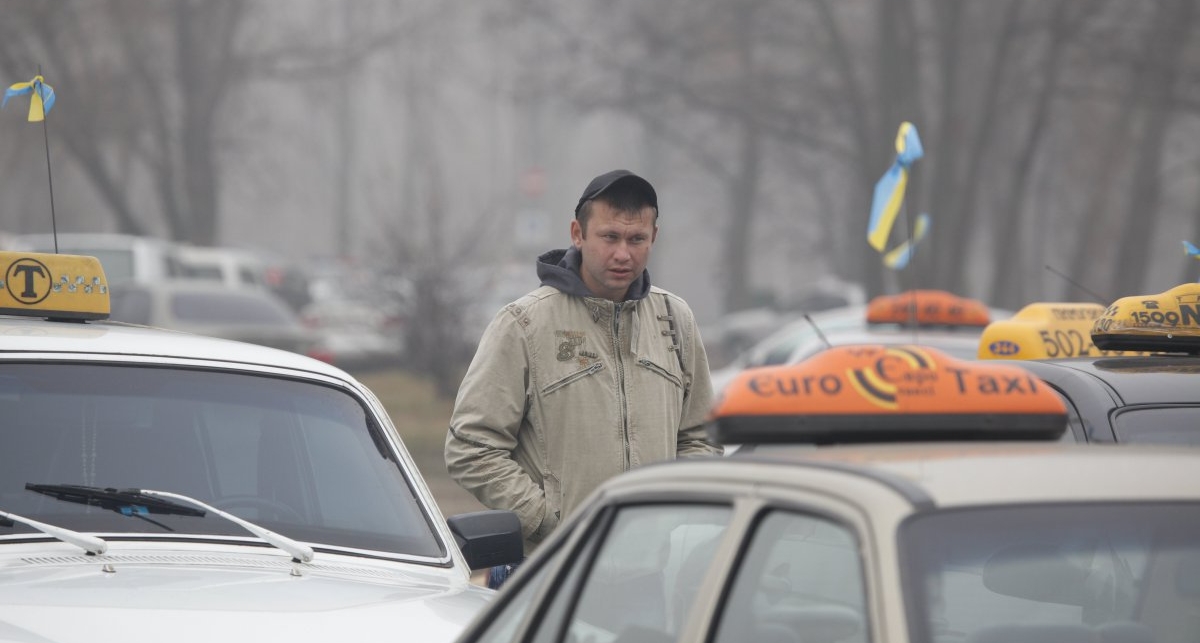 В Киеве появился заботливый таксист