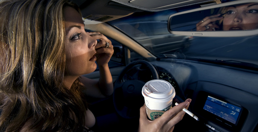 Молодые водители продолжают нарушать