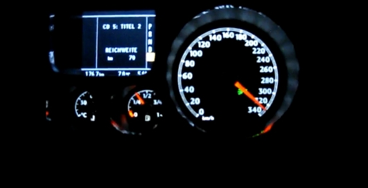 Швейцарец разогнал Bentley Continental до 340 км/час (видео)