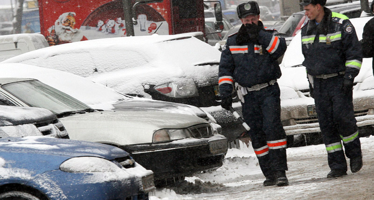 Гаишникам раздали 