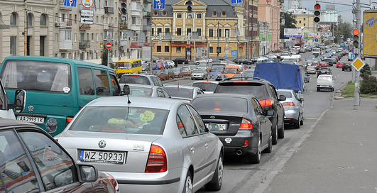 Киевляне теряют в пробках 12 тыс. грн. ежегодно
