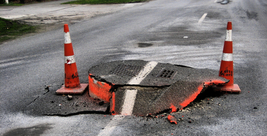 Бродский оценил украинские дороги в копейки