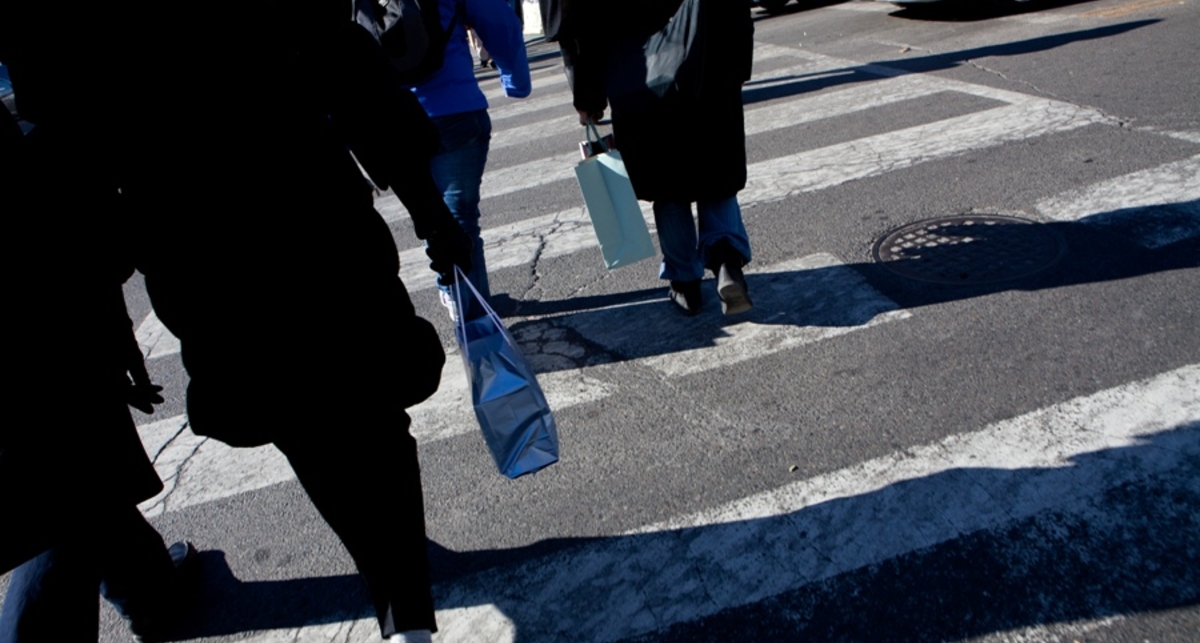 В Киеве уже появилась свежая разметка