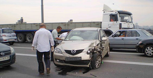 Самые аварийные места Киева - Южный мост и Заболотного