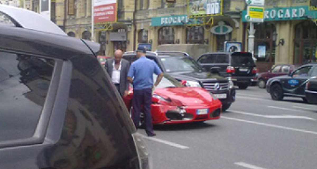 Коллина разбил в Киеве 