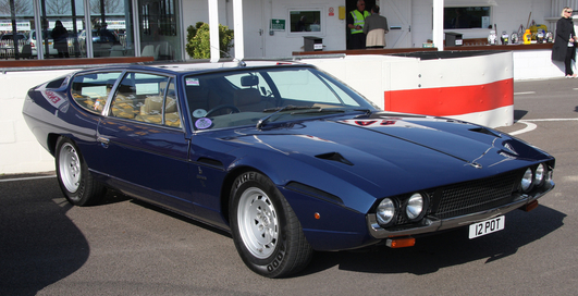 Огонь уничтожил Lamborghini Espada 1974 года