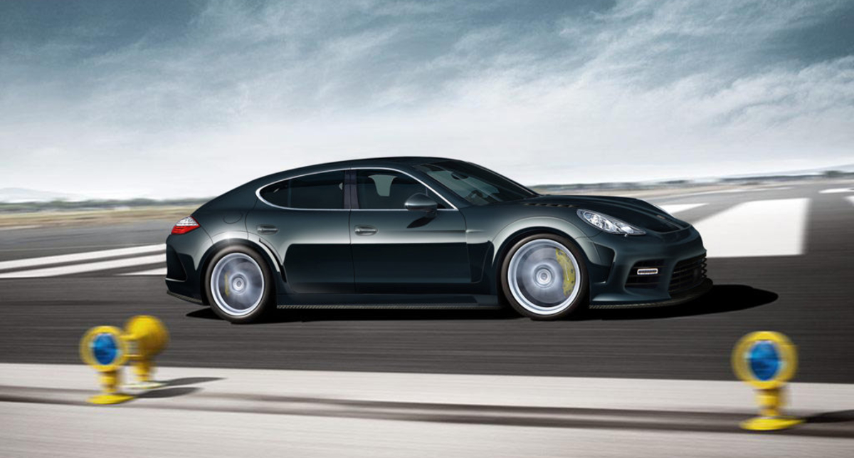 Поляк разбил эксклюзивный Porsche за $500 тыс.