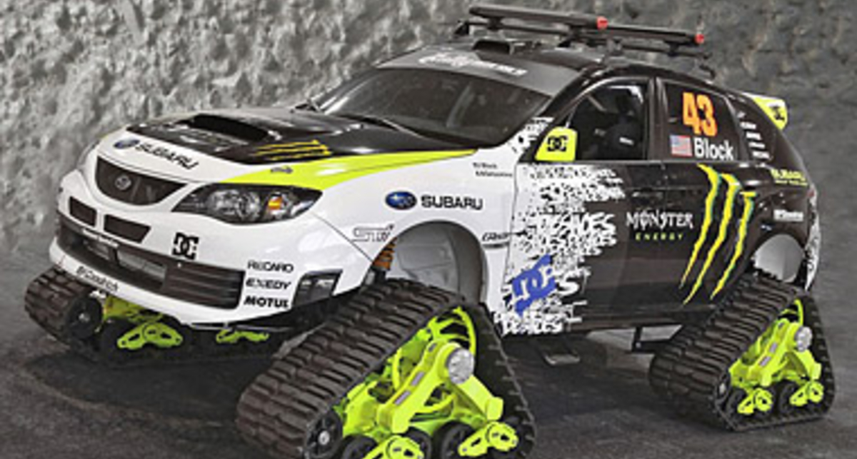 Из Subaru Impreza WRX сделали снегоход