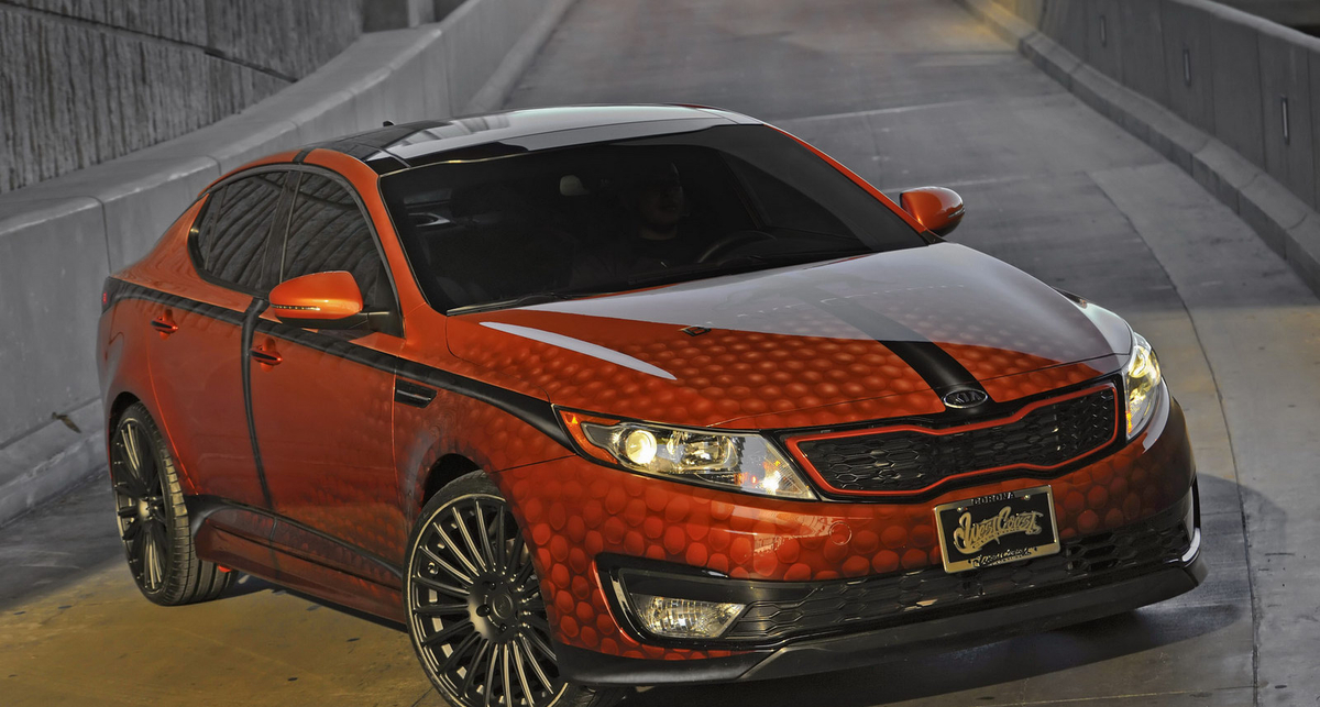 Из большого Kia сделали баскетбольный мяч (фото)