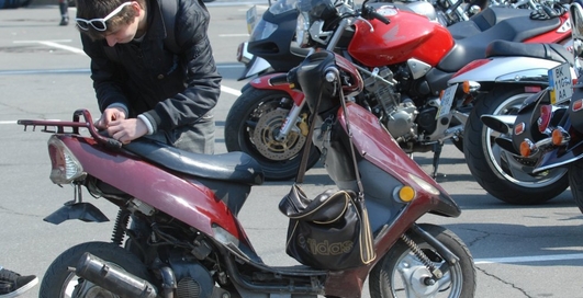 1 ноября заканчивается "амнистия" для скутеристов