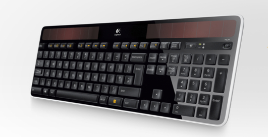 Logitech представила клавиатуру на солнечных батареях