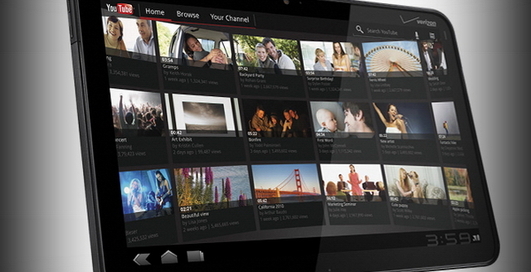 Motorola показала "медовый" планшет (видео)