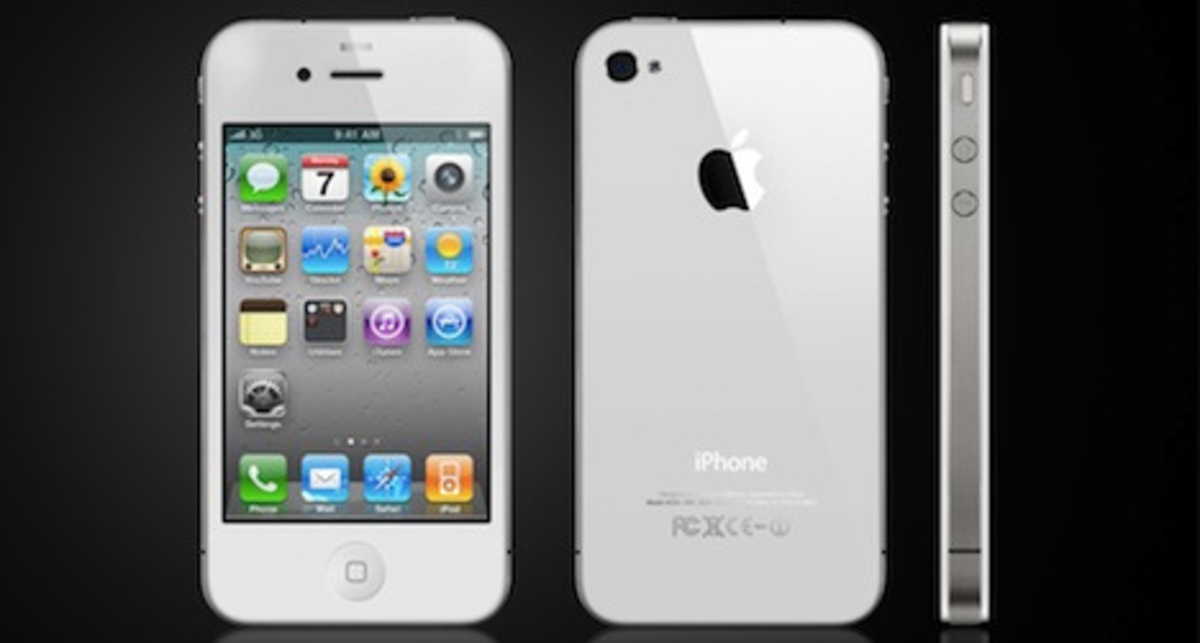 Apple начала продажи белого iPhone 4
