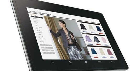 Sharp встроил NFC чип в свои планшеты