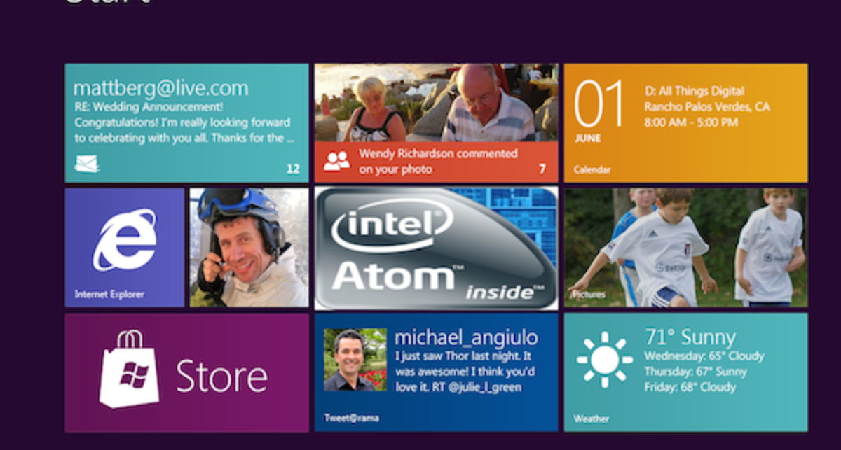 Samsung готовится показать планшет с Windows 8 и процессором Intel
