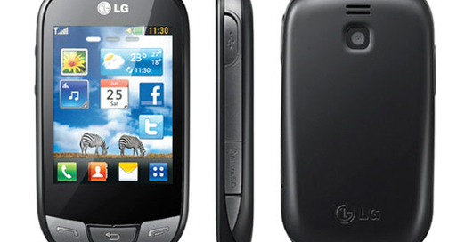 LG T515 - бюджетный Dual-SIM тачфон для социальных сетей