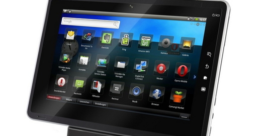 Компания Toshiba представила новый интернет-планшет Folio 100