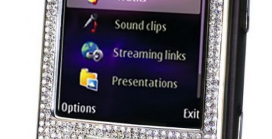 Nokia 95 озолотили и усыпали бриллиантами