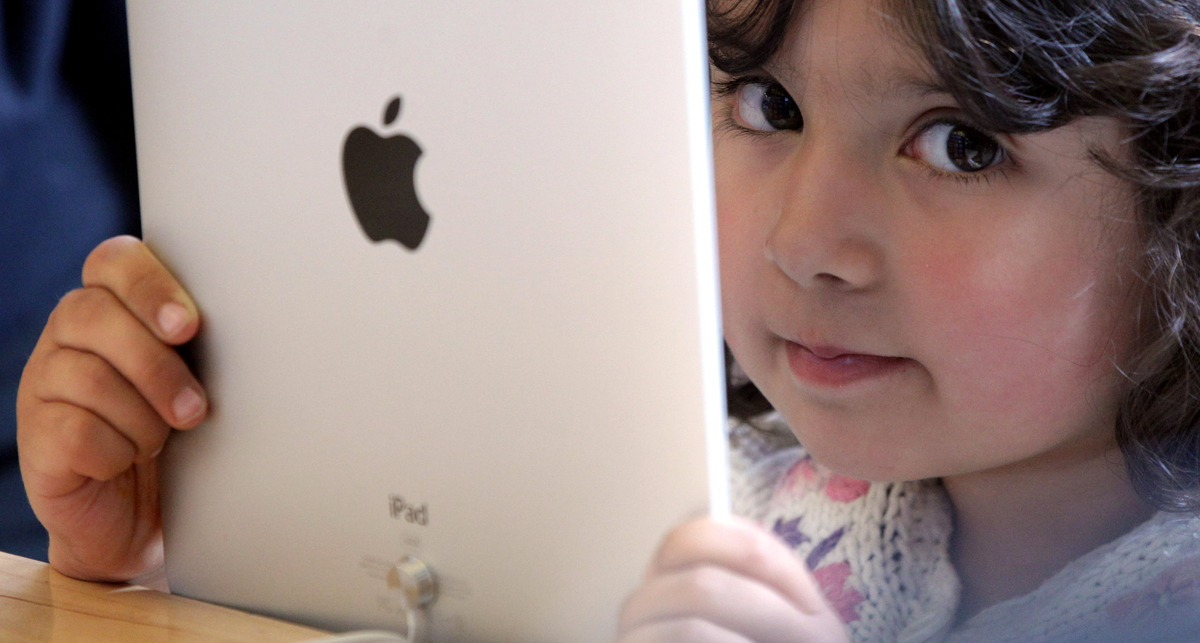 38% планшетников iPad используются вне США