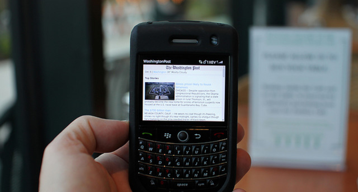 Производитель BlackBerry установил рекорд поставок