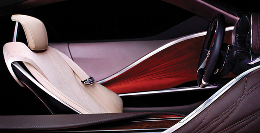 Lexus показал салон нового концепта