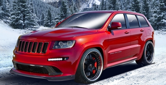 Jeep Grand Cherokee разгонится до сотни за 3,1 сек.